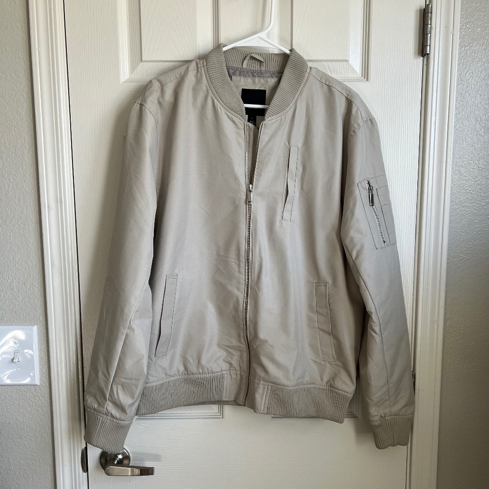 River Island Cream Bomber